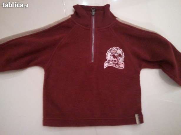 Sweterek polarowy dla chlopca 12-18mies