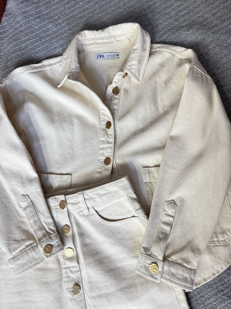 Костюм джинсовий Zara р.S-M
