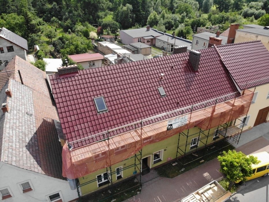 NAPRAWA I WYMIANA pokryć dachowych Dachy  usługi Ciesielskie DEKARSKIe