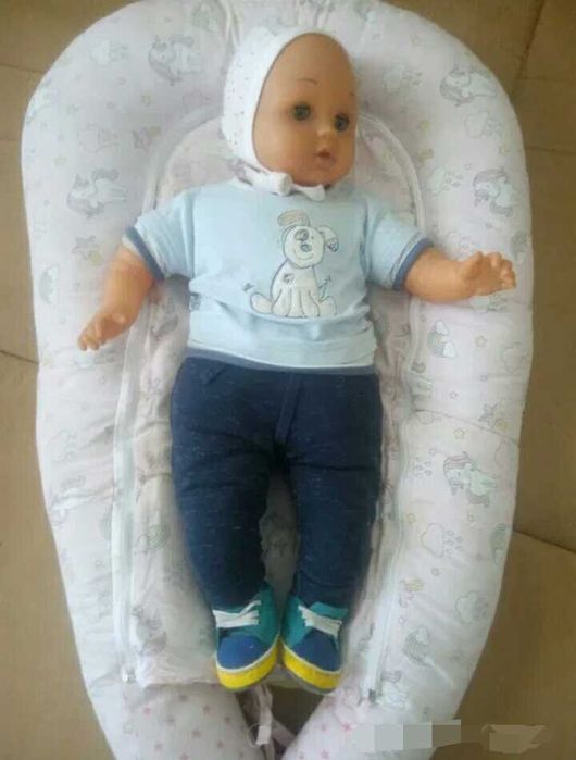 Кокон гніздечко для новонародженого, нова подушка для годування