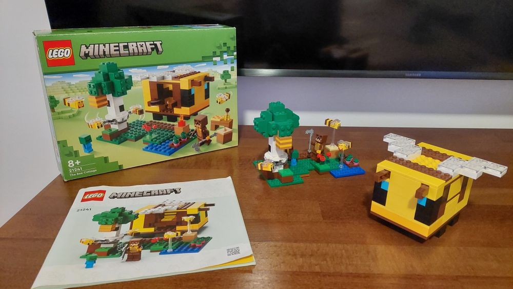 Lego Minecraft 21241 Pszczeli ul. Stan bdb. Polecam!