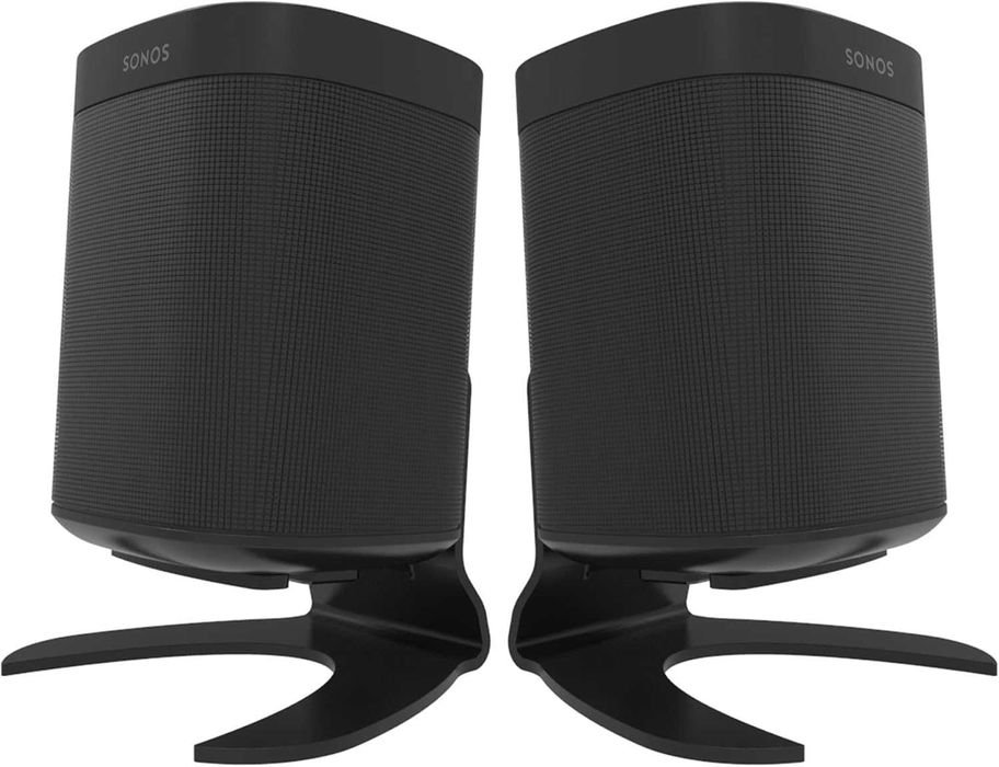 Stojak nablatowy SONOS One One SL & Play:1 czarny SOUND BASS biurko 2x