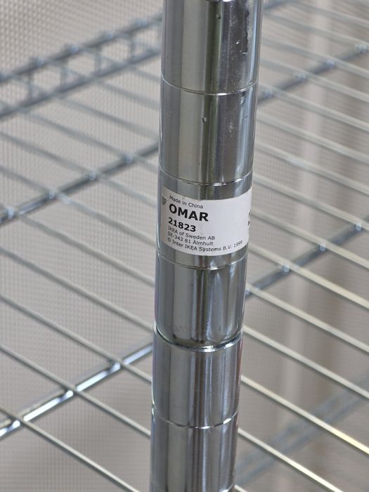 Regały metalowe IKEA OMAR solidny magazynowy/storage
