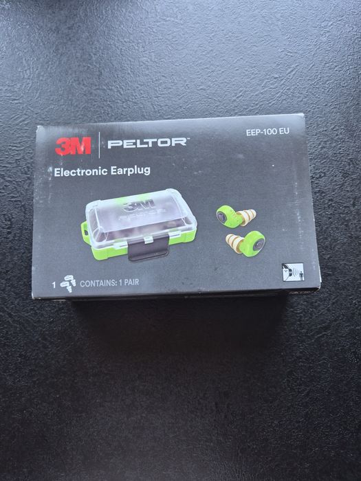 Wkładki przeciwhałasowe zatyczki elektroniczne 3M PELTOR EEP-100