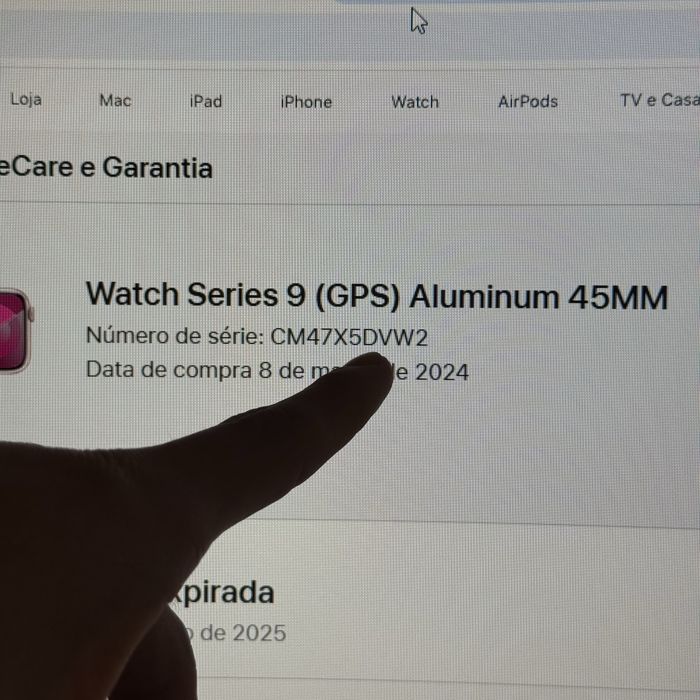 Apple Watch Series 9 45mm GPS Dourado