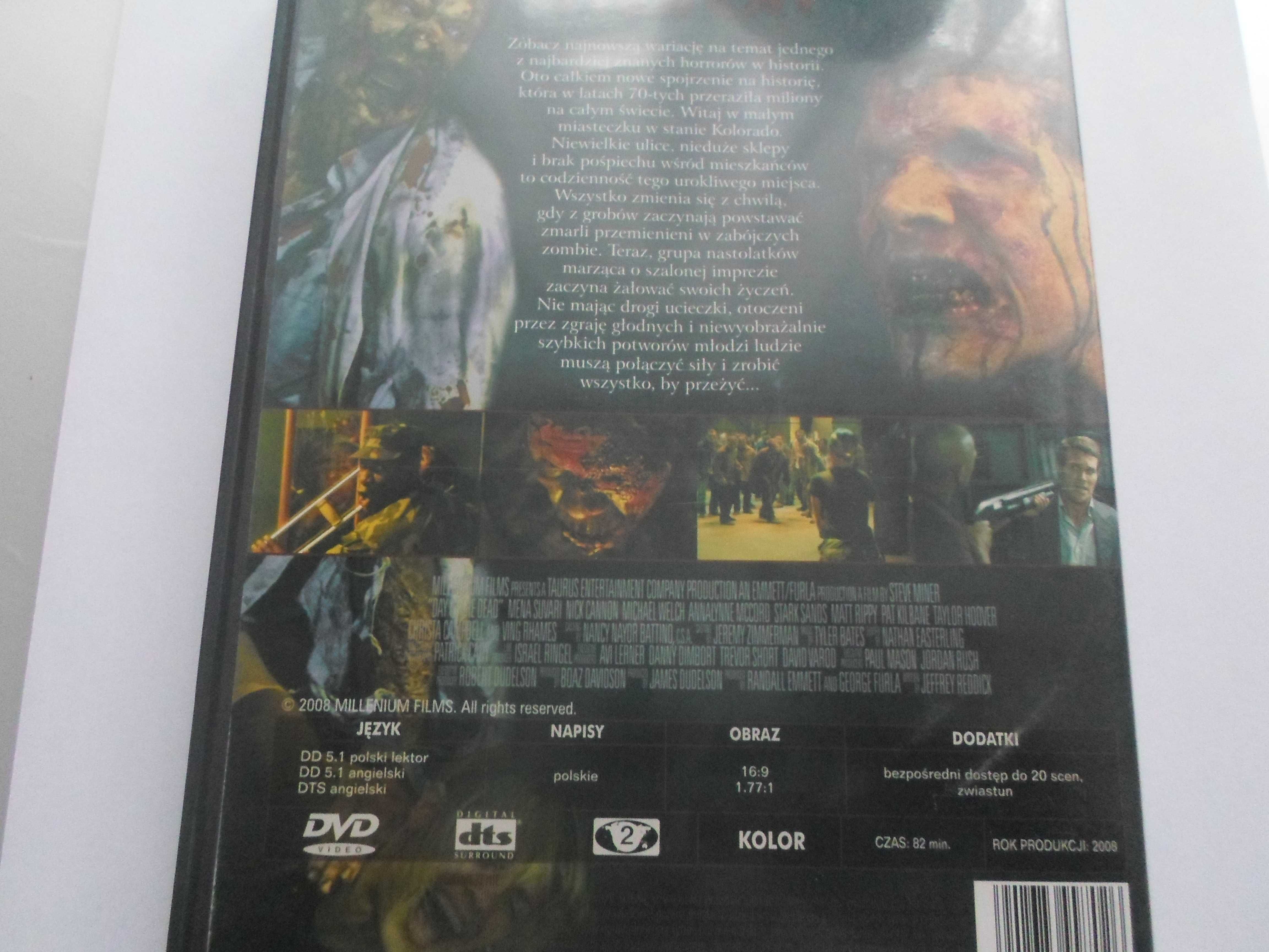 Dzień żywych trupów, film DVD.