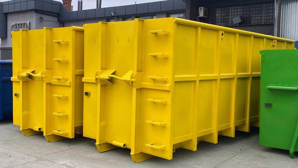 Kontener KP33 6500x2300x2200 pojemnik GRUZ złom ODPADY, PRODUCENT,