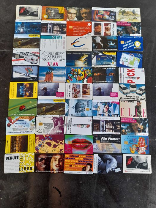 coleção grupos credifones 50 cartões telefónicos