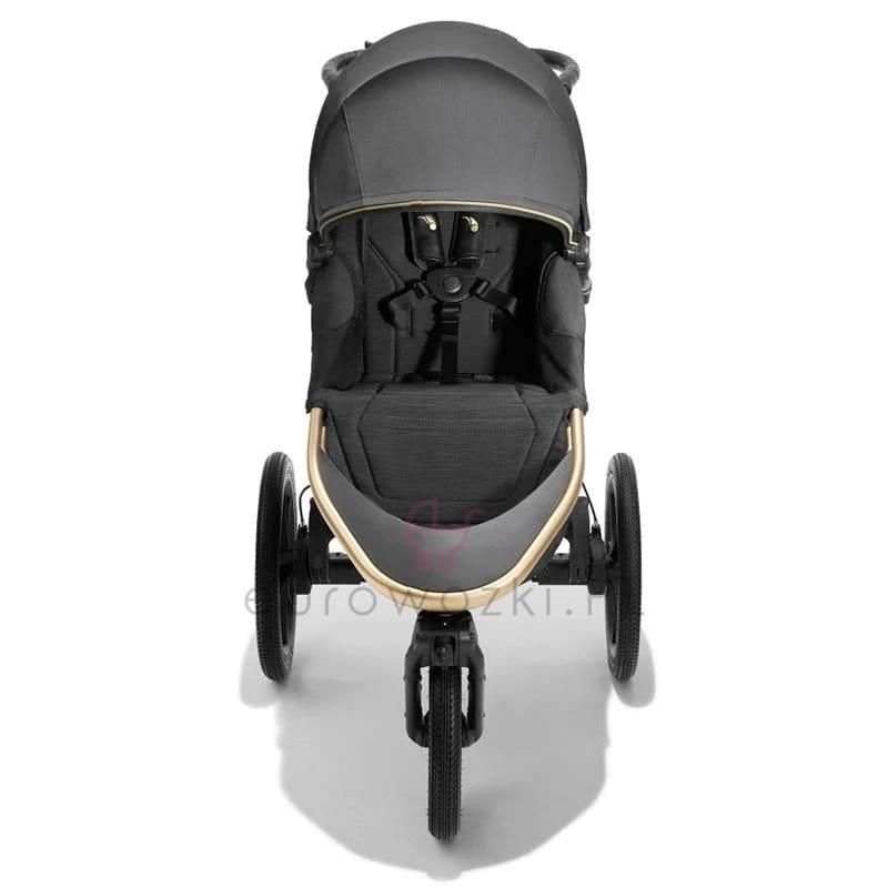 od ręki wózek biegowy Baby Jogger Summit X3 Gold Robin Arzon