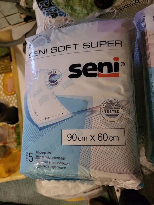 seni soft super seni 90x60 5 szt +gratis