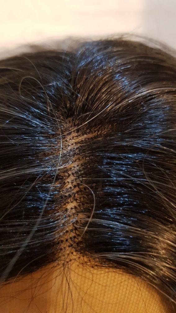 Peruka włosy syntetyczne