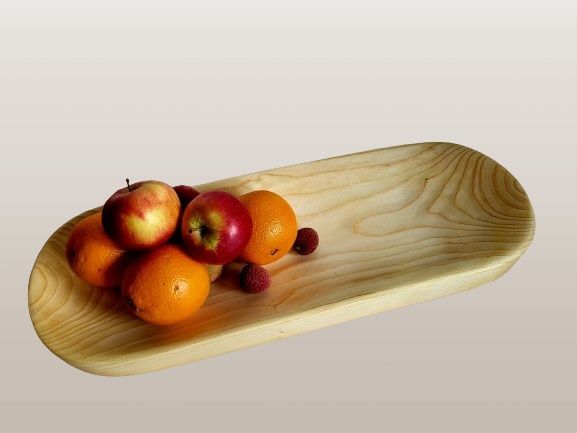 Korytka cateringowe tace z drewna do restauracji  Koryto od stolarza