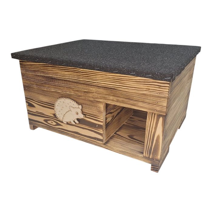 Domek dla jeża drewniany