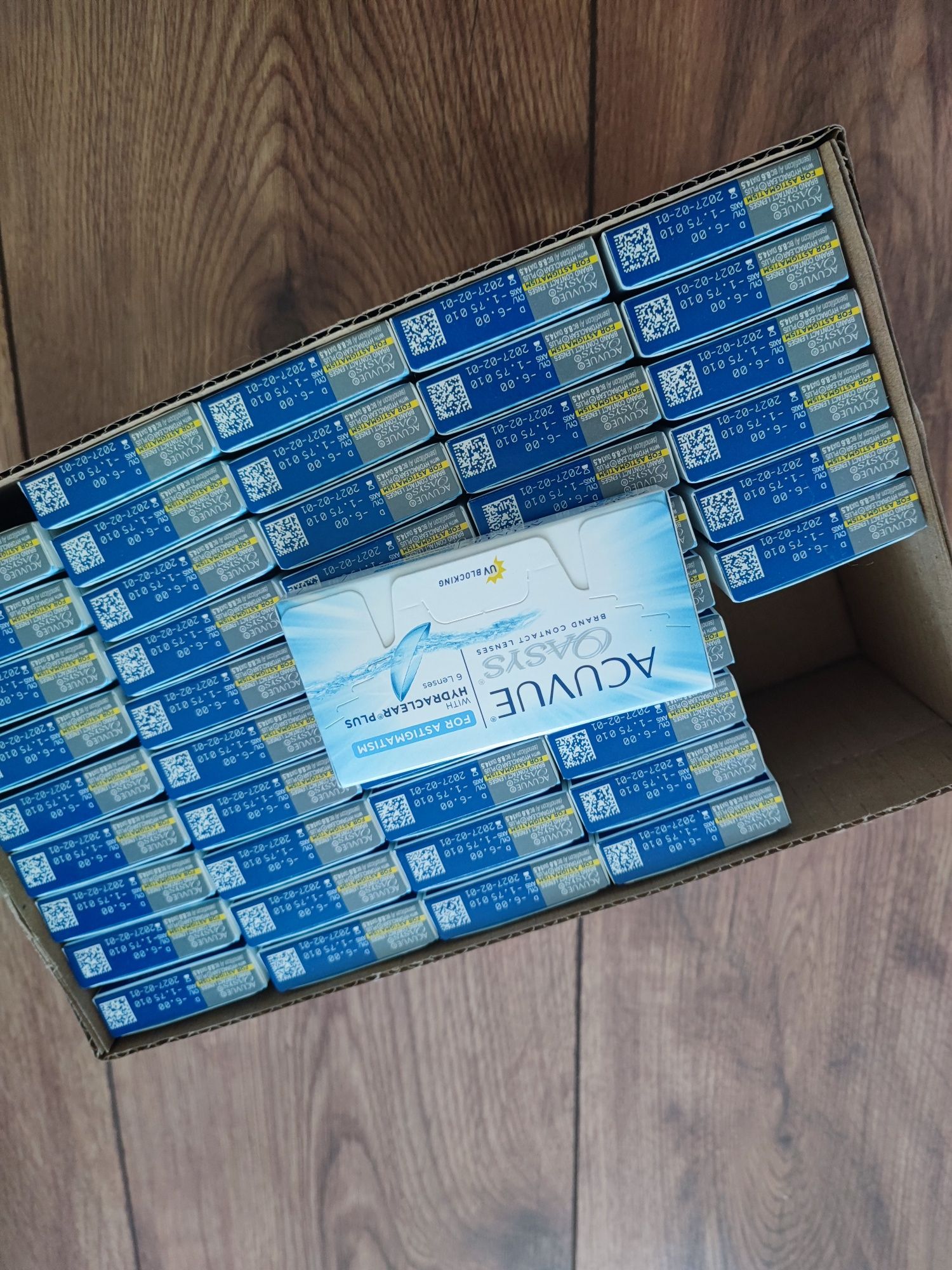 Soczewki Acuvue Oasys Astygmatyzm (-1,75,-1,25 cylinder 140)(-6,-1,75)