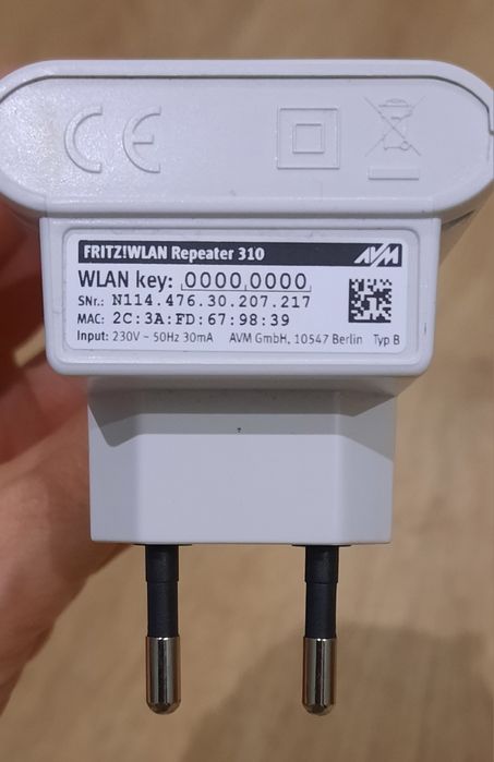 Wzmacniacz Wifi Reapeater Fritz 310