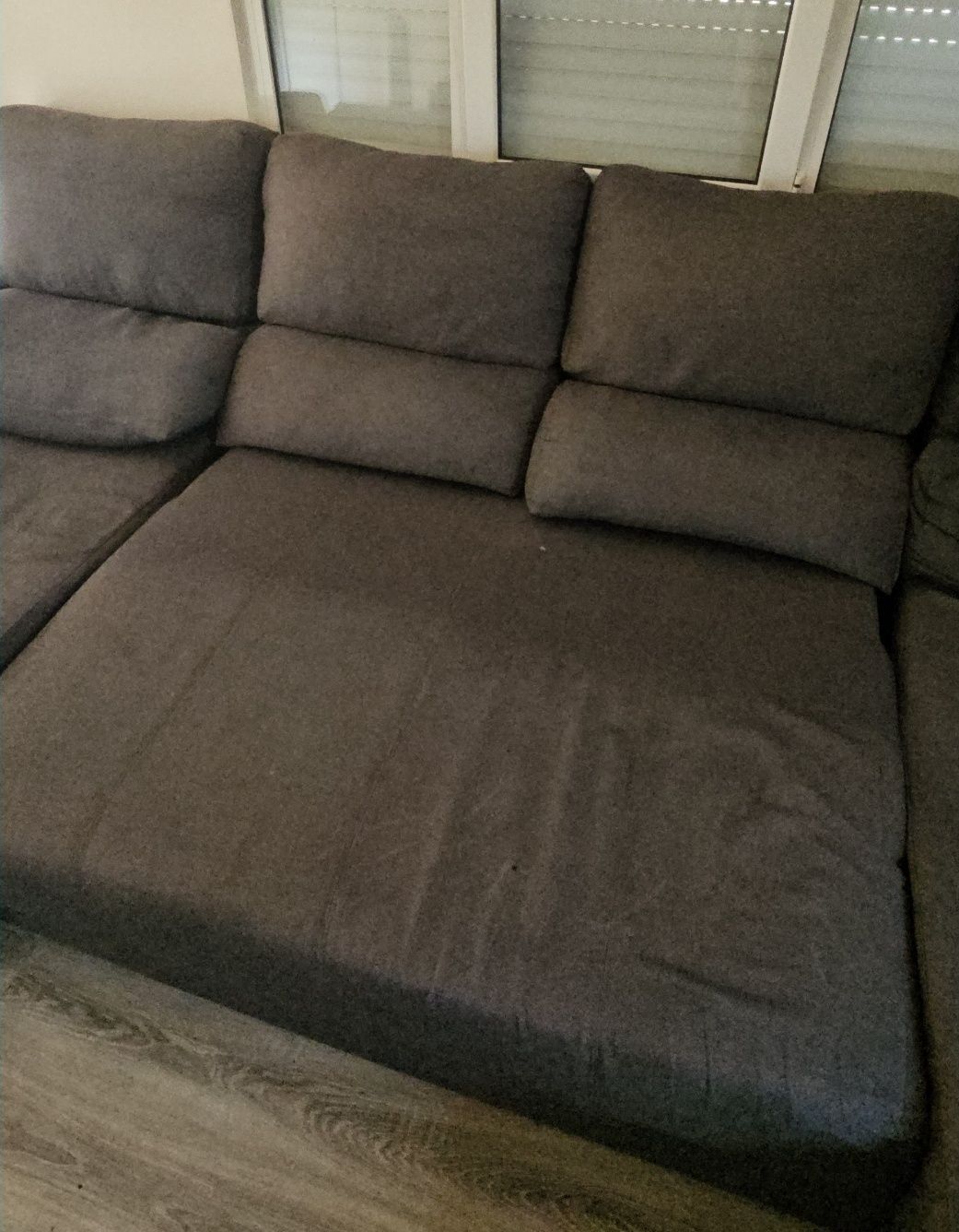 Sofá Grande com 2 chaise longue ( Sofá-Cama )