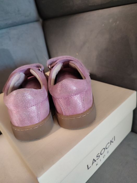 Półbuty sneakersy dziewczęce różowe