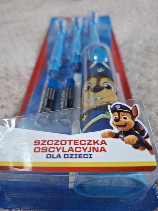 Szczotecza do zębów  osyclacyjna Psi Patrol