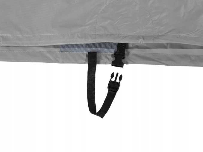 Pokrowiec na rower  skuter Crivit Gray odcienie szarości 210x80x110