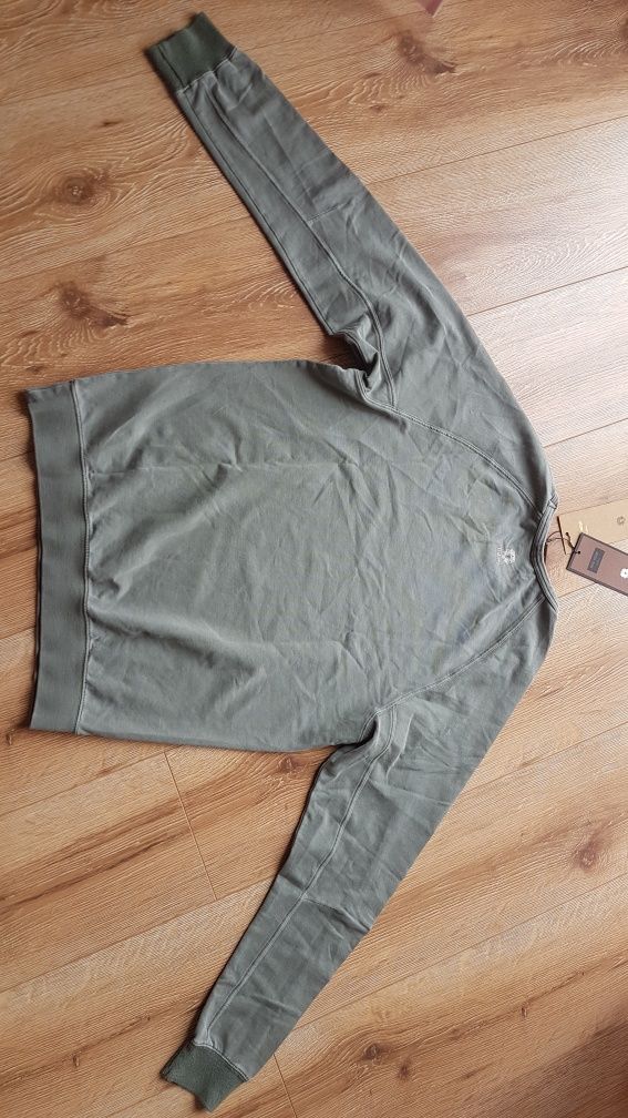Mos Mosh Ashton Fade bluza damska oliwkowa khaki bawełna M 38 cotton