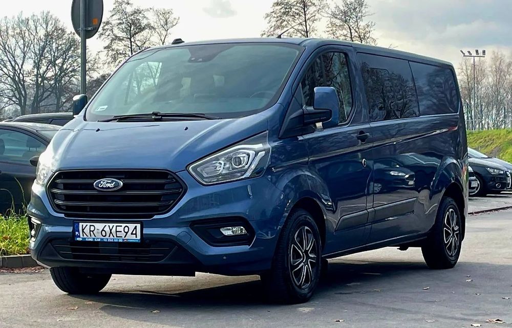 Ford Custom  Pierwszy właściciel, 6 osób, salon PL, FV23, gwarancja