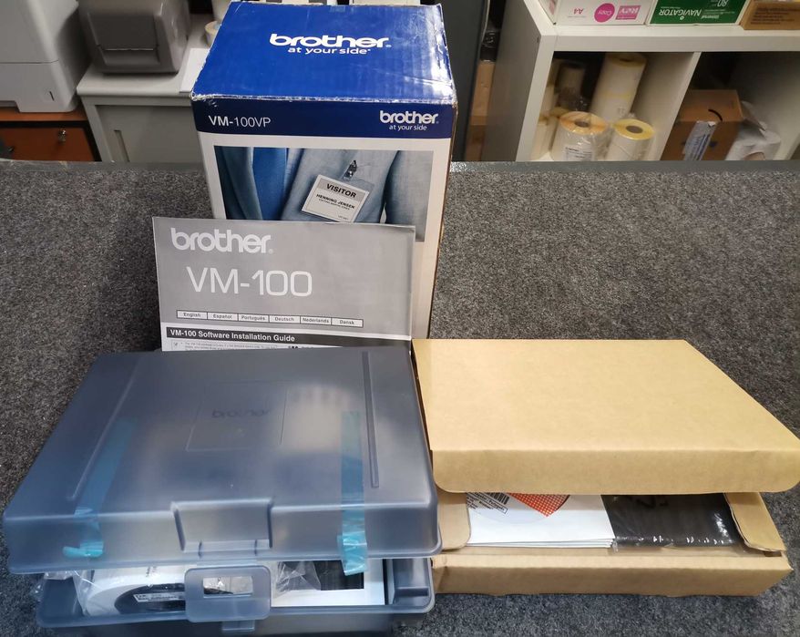 Kit sistema crachás de visita Brother