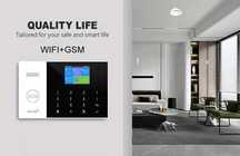 System alarmowy LCD 2.4'  Wi-Fi RF433MHz TUYA Smart Life PL