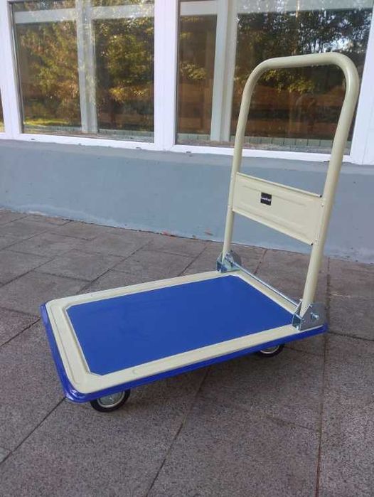 вантажний візок платформенного типу, 150кг, грузовая тележка платформа
