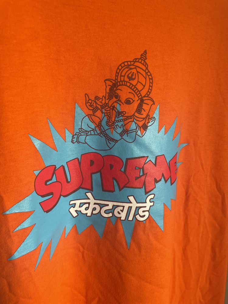 РЕДКАЯ! SUPREME Ganesha Tee 100% ОРИГИНАЛ футболка суприм