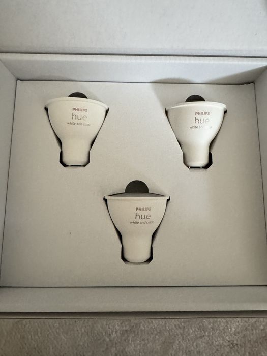 Żarówka smart gu10 Philips Hue color - nowa !