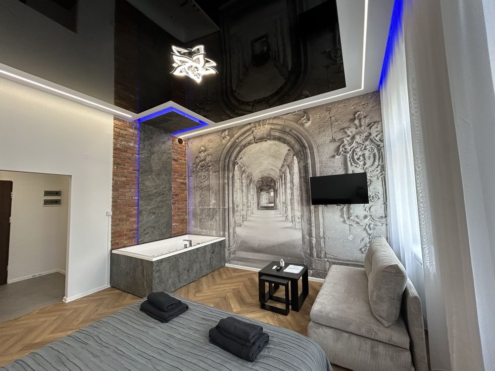 Apartament z dużym  jacuzzi w centrum
