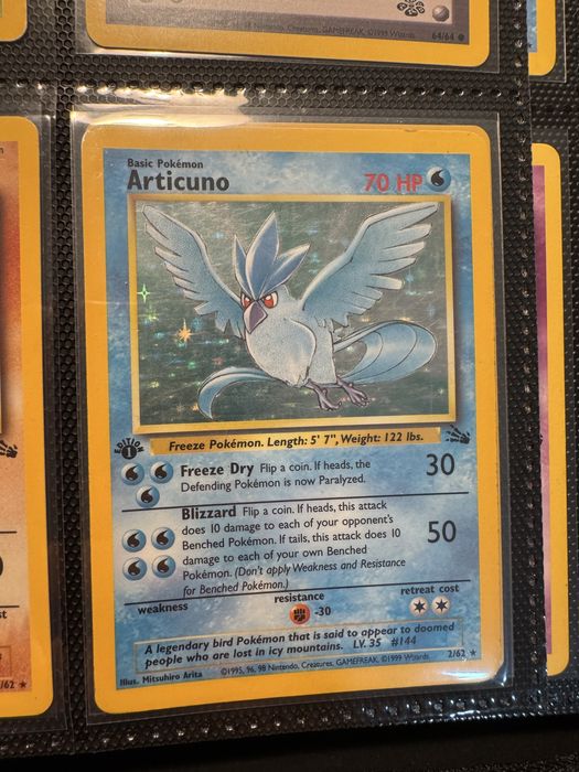 Pokémon Fossil - Set Completo