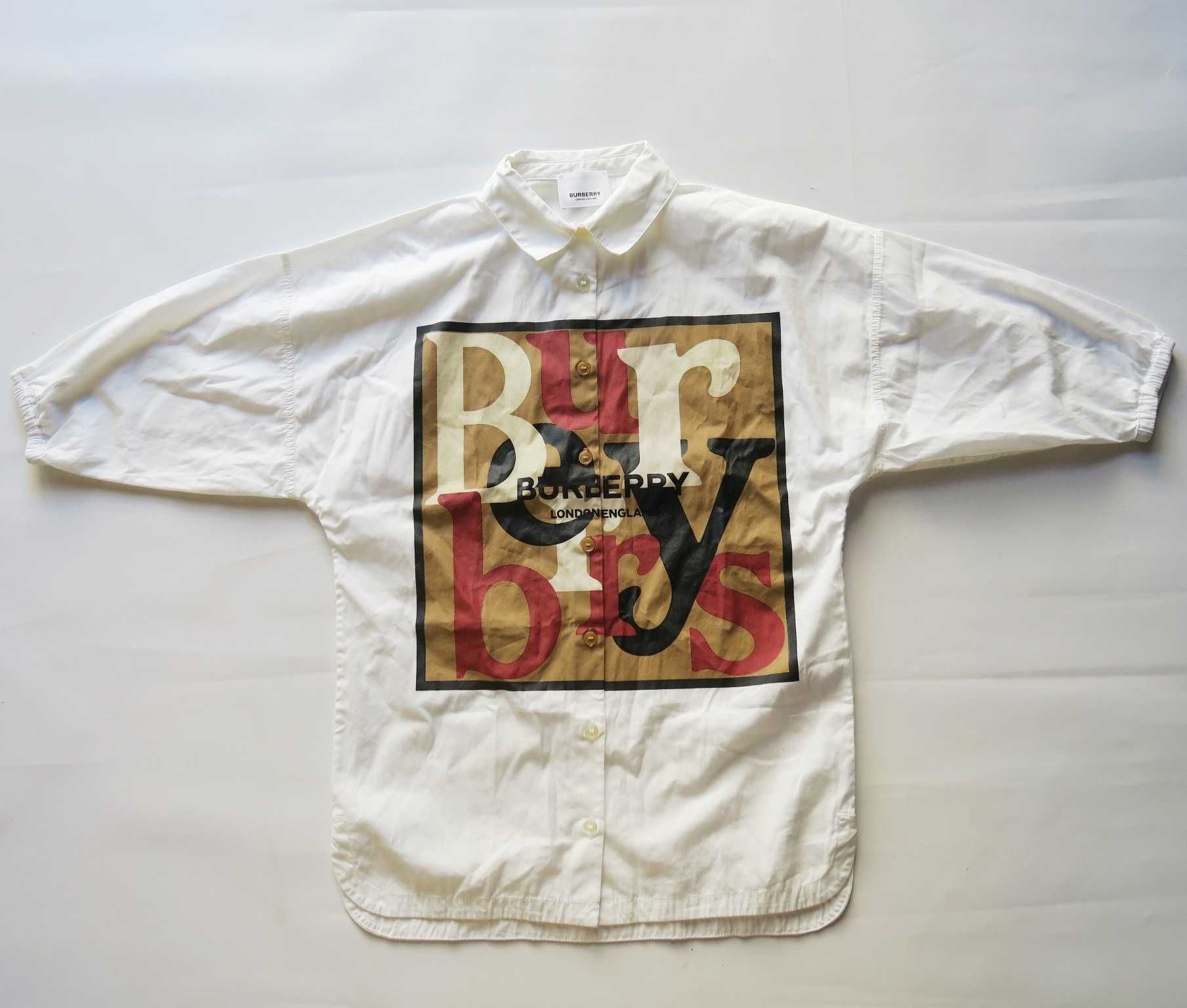 Sukienka oversize dla dziewczynki Burberry 4 latka nowe kolekcje