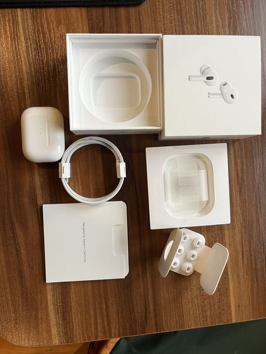 Oryginalne Airpods pro 2 usb C faktura