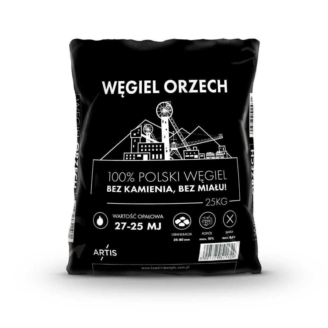 Orzech workowany 25 kg