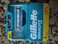 Продам картриджі Gillette Mach3 + станок у подарунок