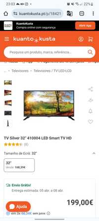 Vendo ou troco TV Android 32"