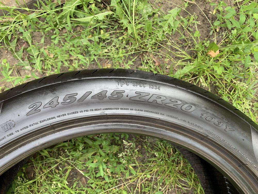 Літні шини(резина) 245/45 R20 “PIRELLI” P*Zero - 2шт.
