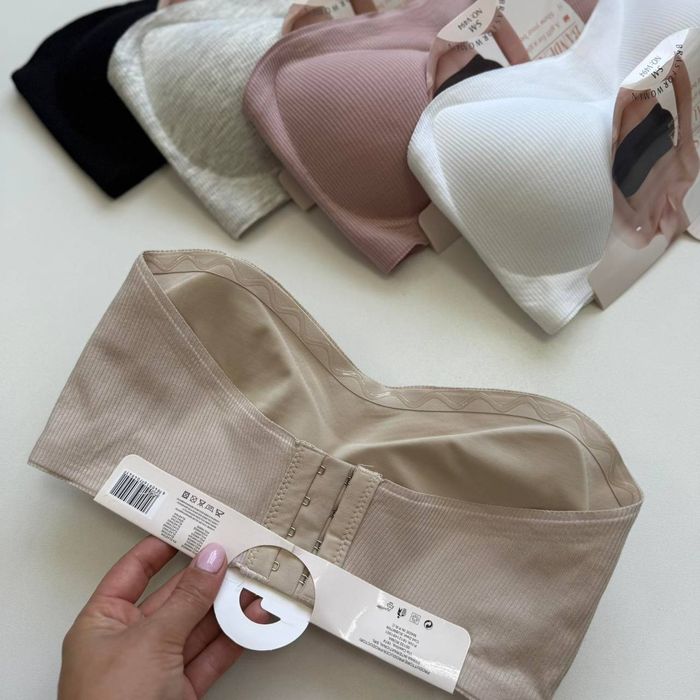 Базовые бюстгальтеры на чашку А,В,С безшовні і з пуш ап