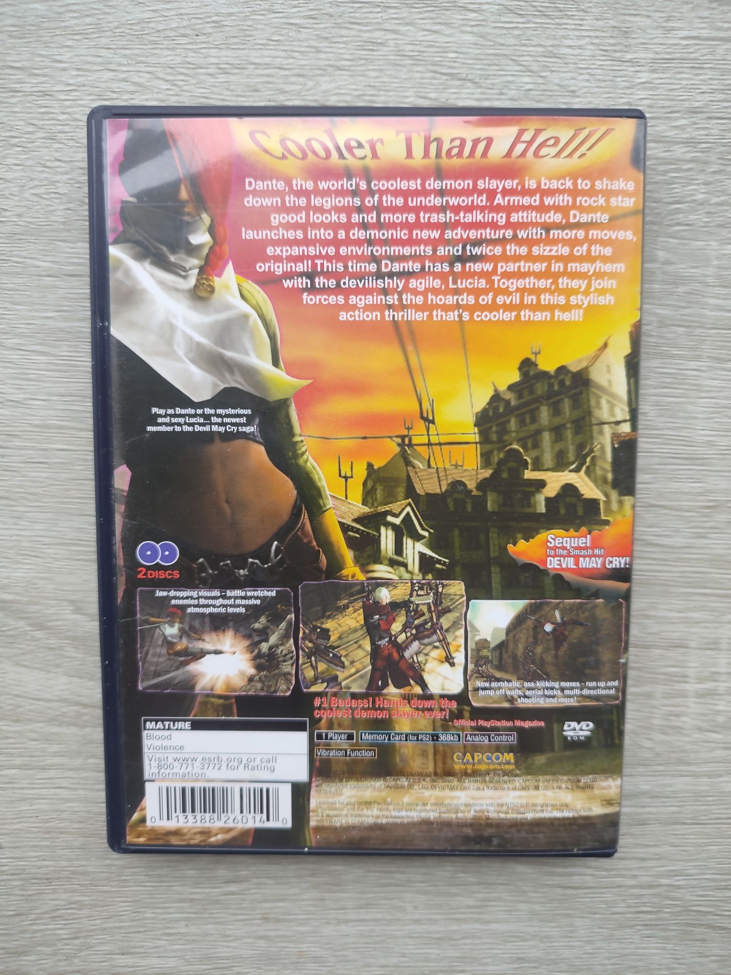 Devil May Cry 2 Ps2 (NTSC) Jak NOWA DMC 2 PlayStation 2 idealna j.nowa