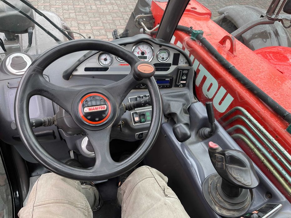 Ładowarka teleskopowa Manitou MLT 634 LSU Rok 2008*KLIMA,BRUTTO,Piękna