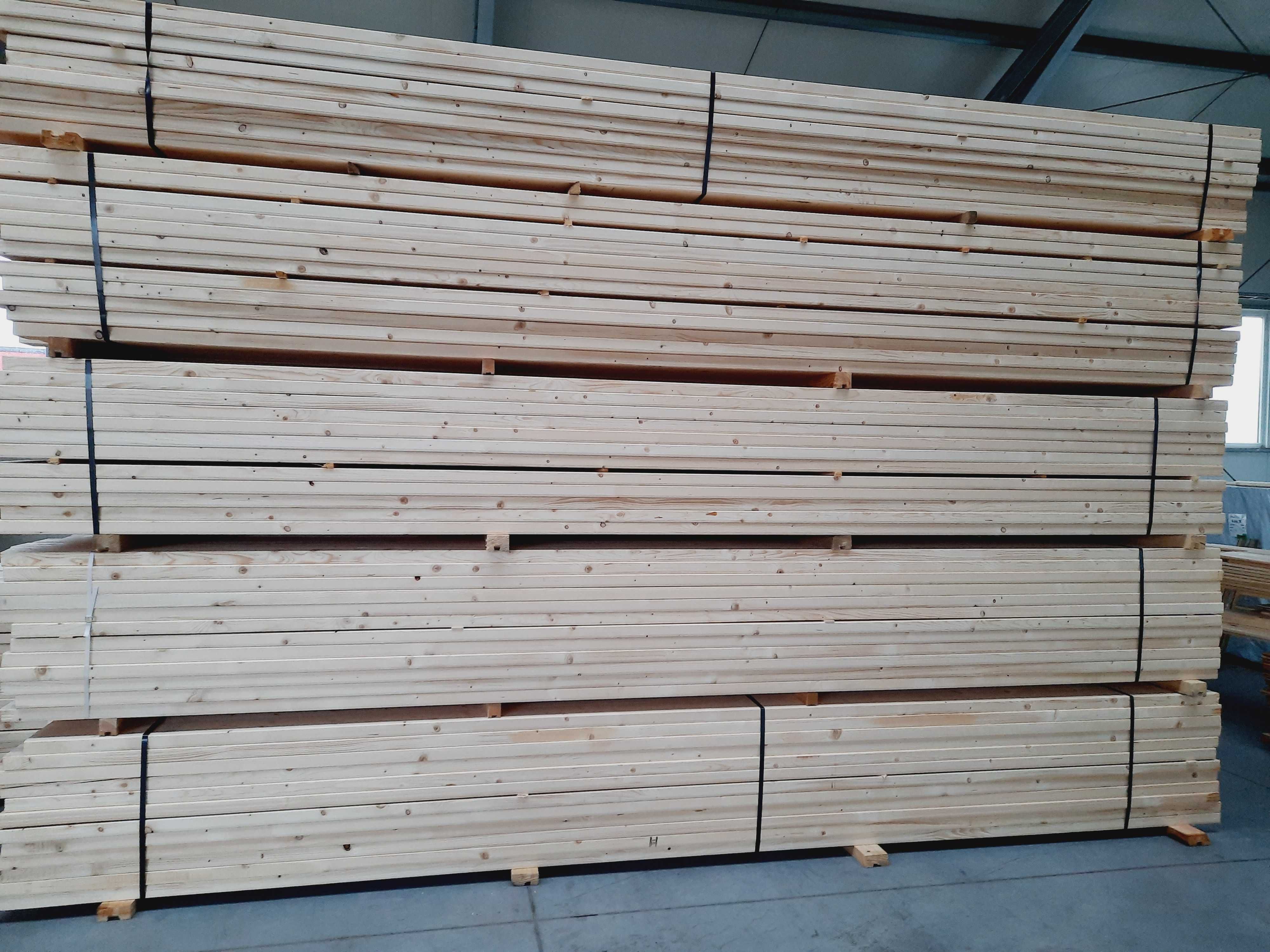Drewno Konstrukcyjne Suszone Strugane - 50x150 świerk europejski