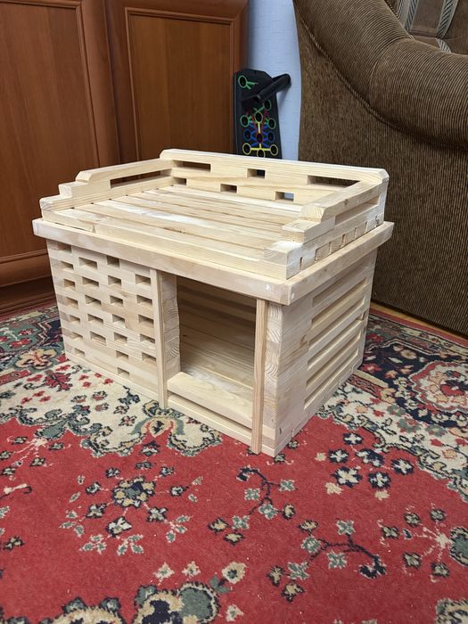 СКИДКИ!!! Деревянный DIY домик для кошки, собаки