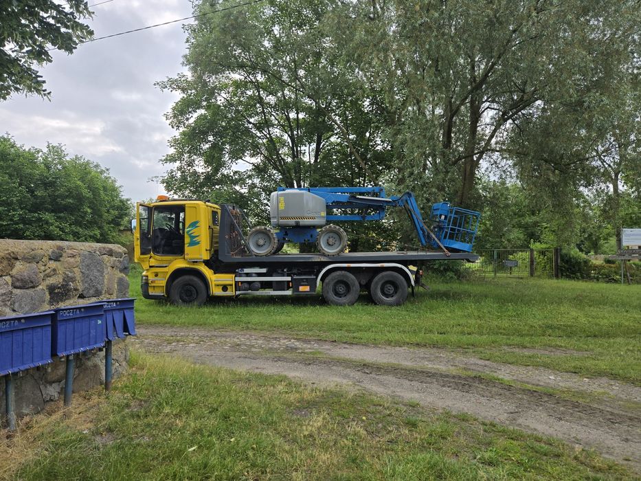 Usługi dźwigowe 55T Hds 12ton  podnośnik koszowy   hds walec kontenery