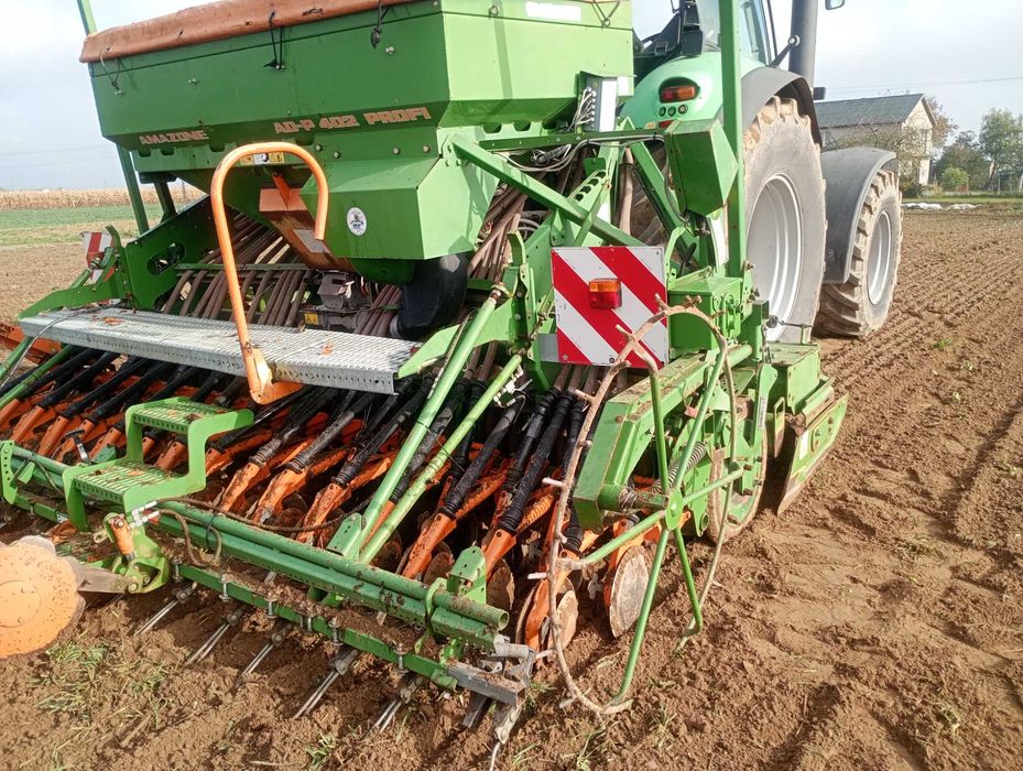 Agregat uprawowo-siewny Amazone adp 402 lub zamiana na przyczepę 16 t