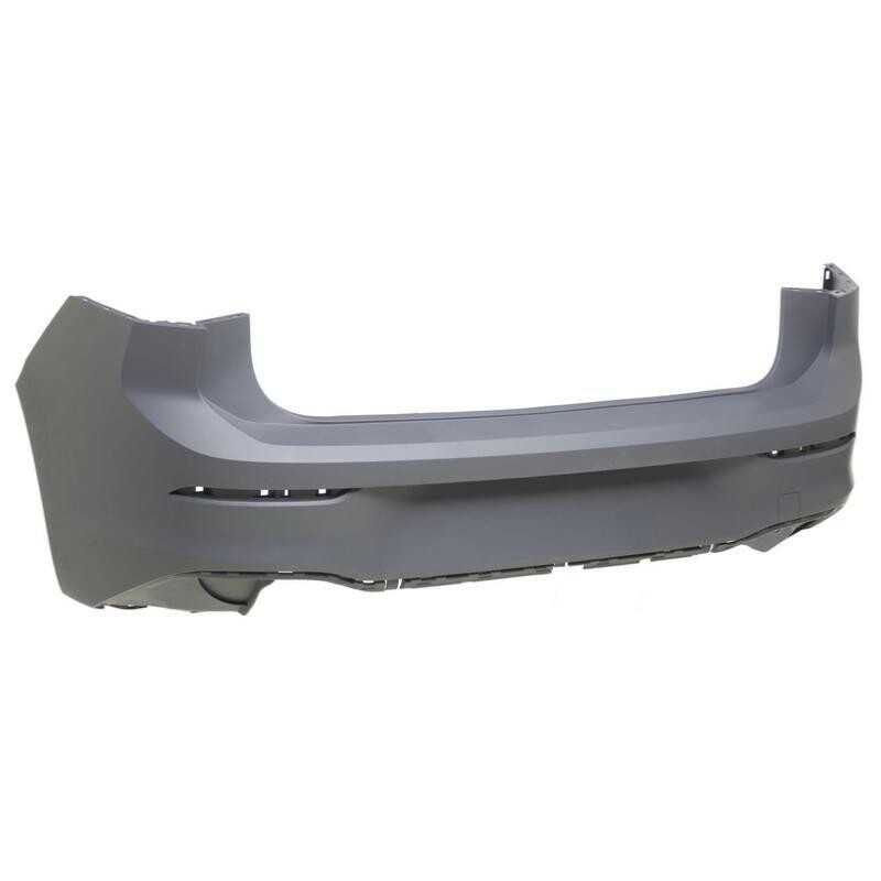Para-choque traseiro para Volkswagen Golf 8 Sedan - 6 furos PDC