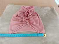 Czapka/ turban dla dziewczynki  6-12miesiecy