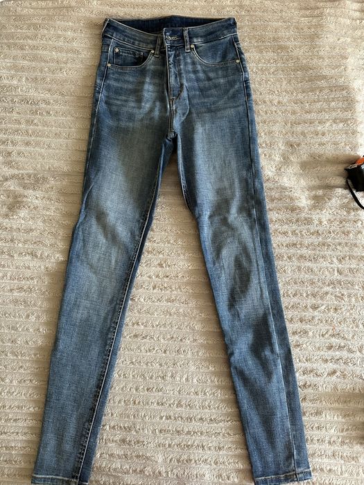 Джинси скінні з високою посадкою Mango 36 розмір