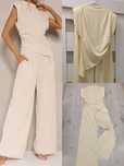 Zestaw uni na S M L / XL komplet elegancki garnitur owy, dres owy cytr