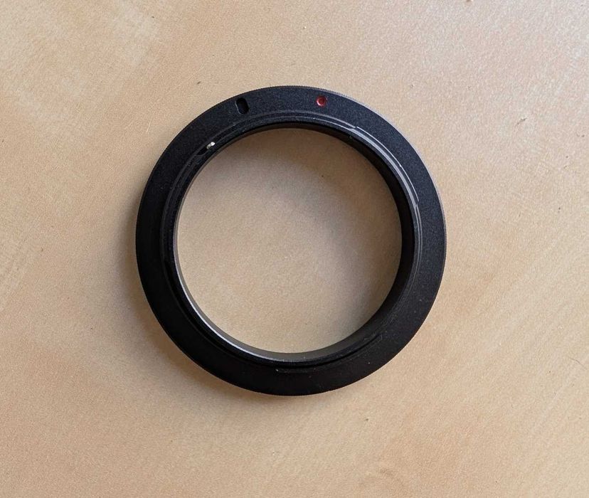 Invert Ring camera DSLR Canon Nikon 52mm inverted Macro